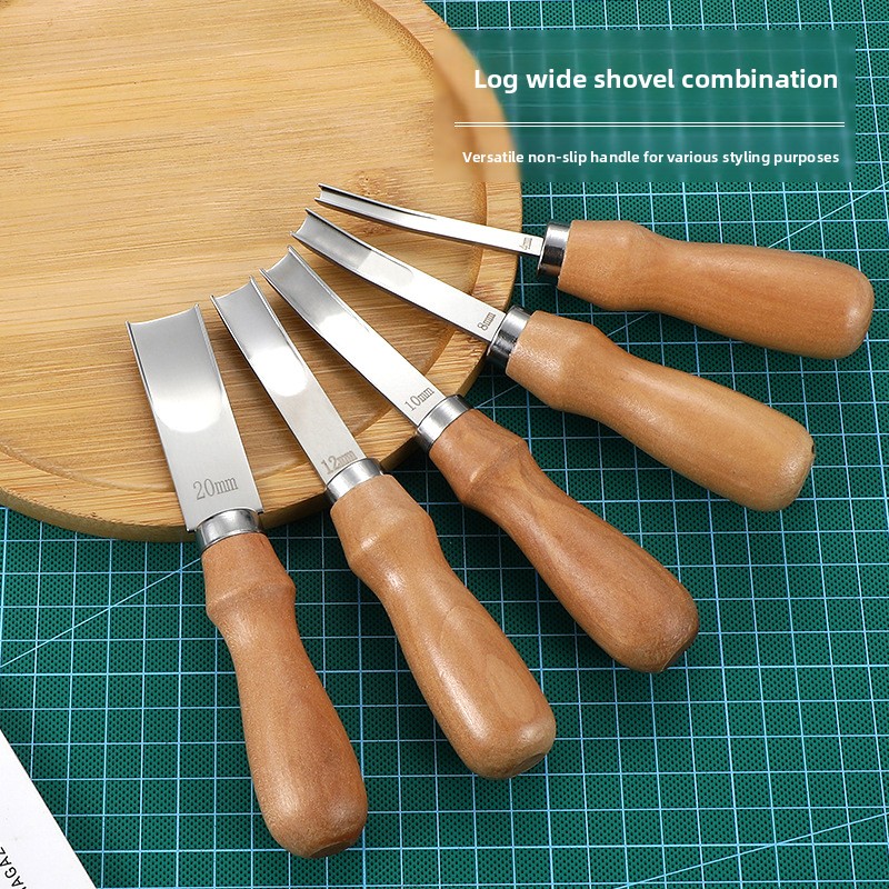 Leatherwork Edge Beveler - Pisau Pengiris Kulit Alat Pemipih Kulit