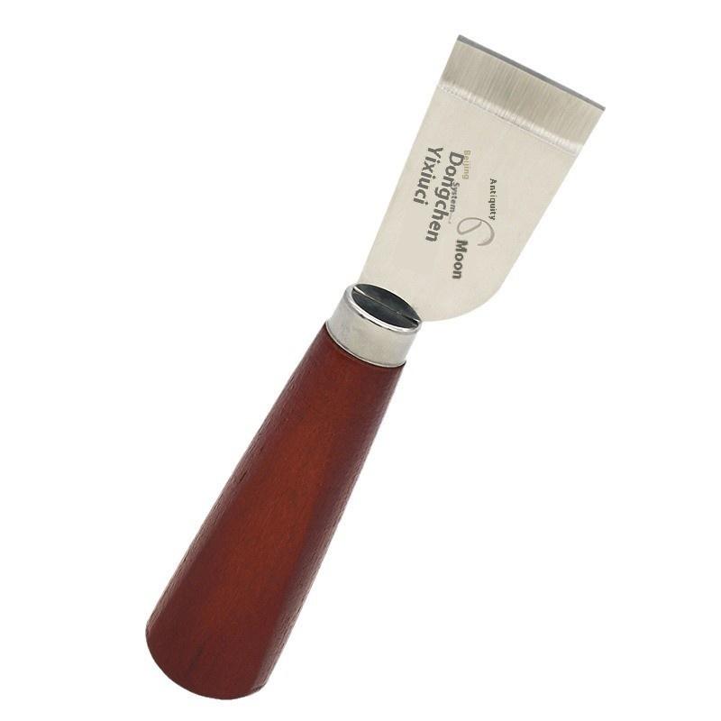 Leatherwork Projects - Pisau Pemotong Kulit dengan Gagang Kayu,