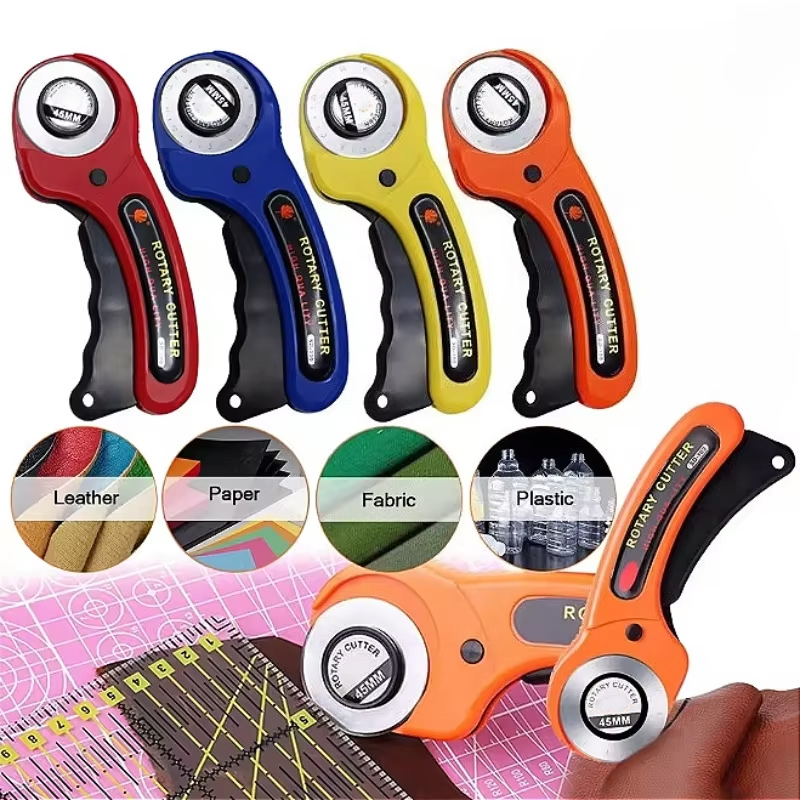 Leatherwork Projects - Pisau Roda 45MM untuk Memotong Kain,