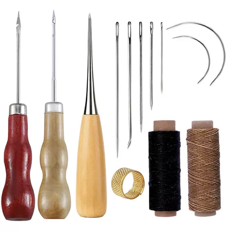 Leatherwork Needles - 13 Buah Set Jahit Kulit Tas