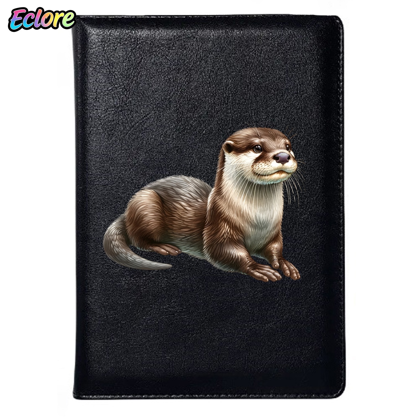 Leather Work Diary Covers - Buku Catatan Kulit PU Bentuk Berang-berang