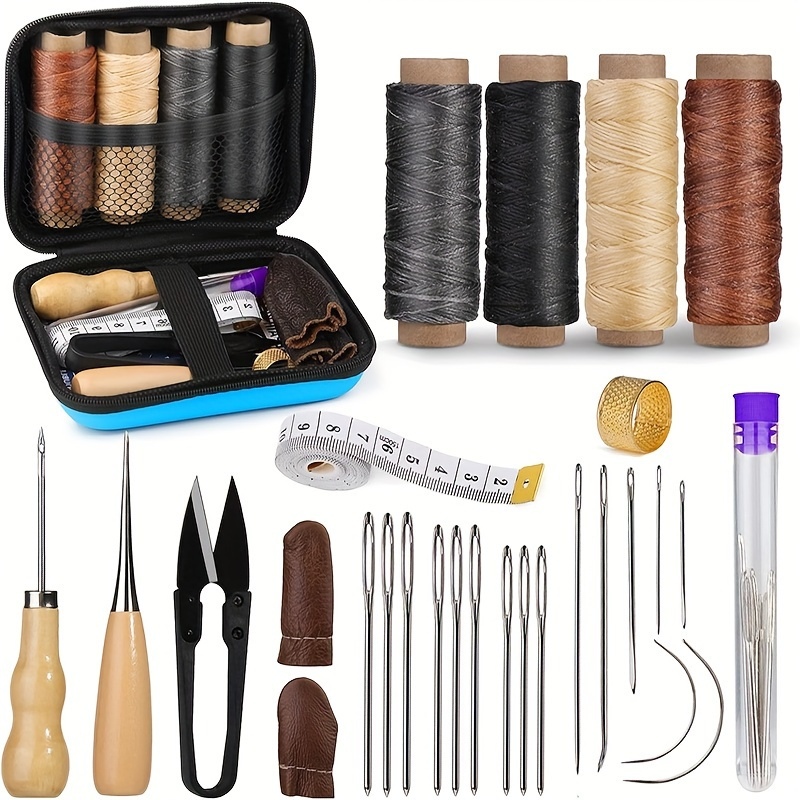 Leatherwork Needles - [Kit Kerja Kulit] Kit Jahit Kulit,