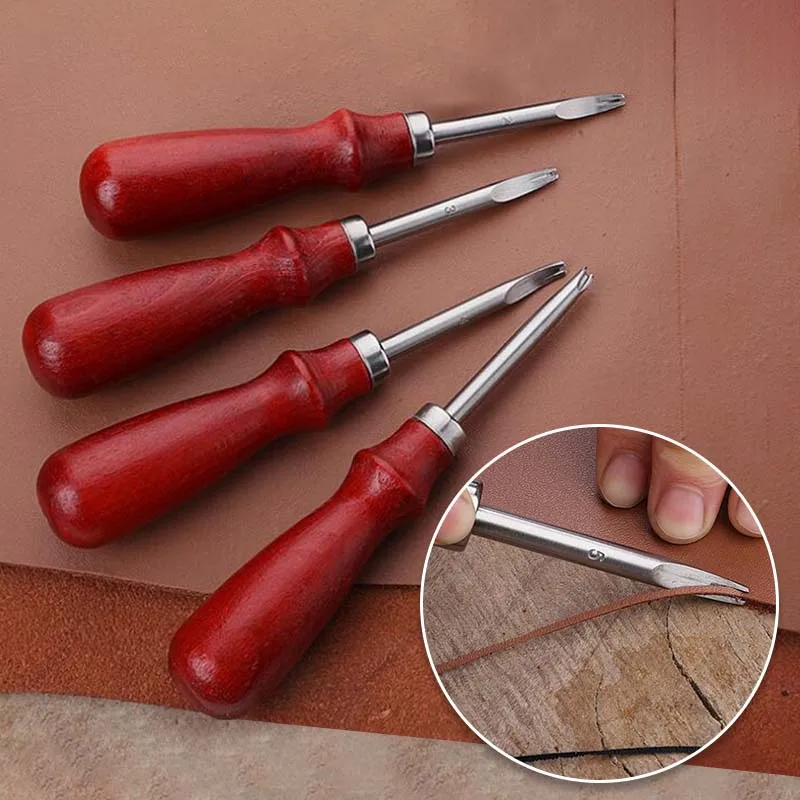 Leatherwork Edge Beveler - Alat Pemotong Kulit Common Edge Beveler