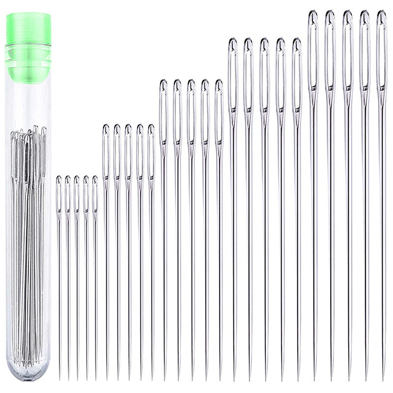 Leatherwork Needles - 25 Buah Jarum Jahit Mata Besar,