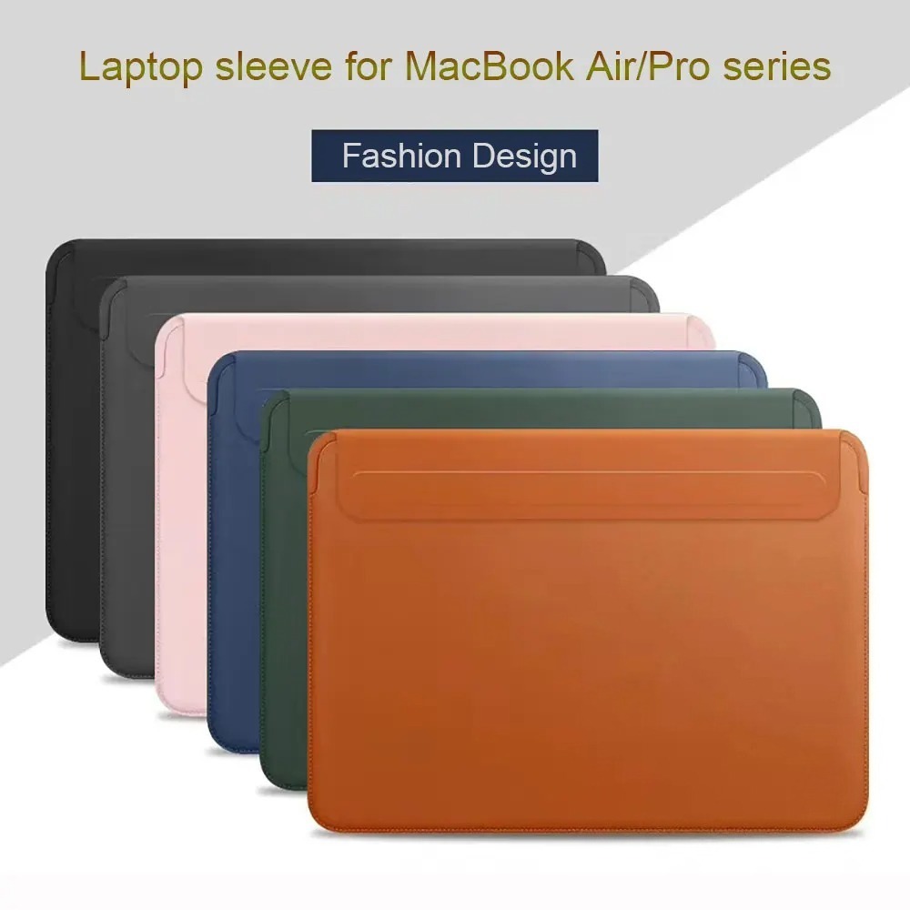 Leather Work Laptop Bag - Sarung Laptop Baru untuk MacBook Air