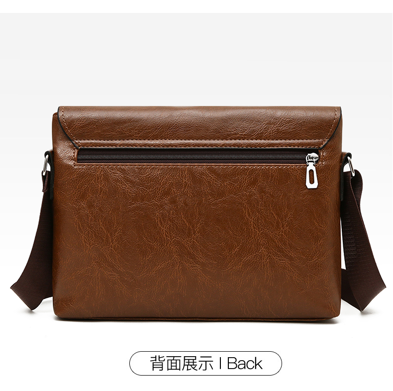 Tas Kerja Pria Kulit PU Tote B - Leather Work Laptop Bag ulasan dan harga
