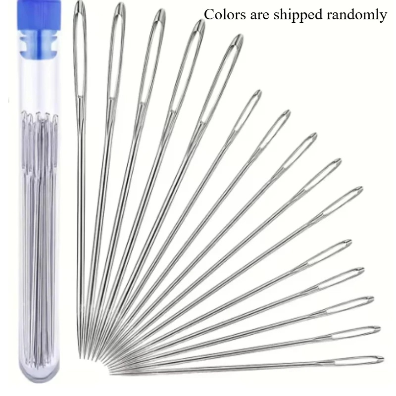 25 Buah Jarum Jahit Mata Besar - Leatherwork Needles ulasan dan harga