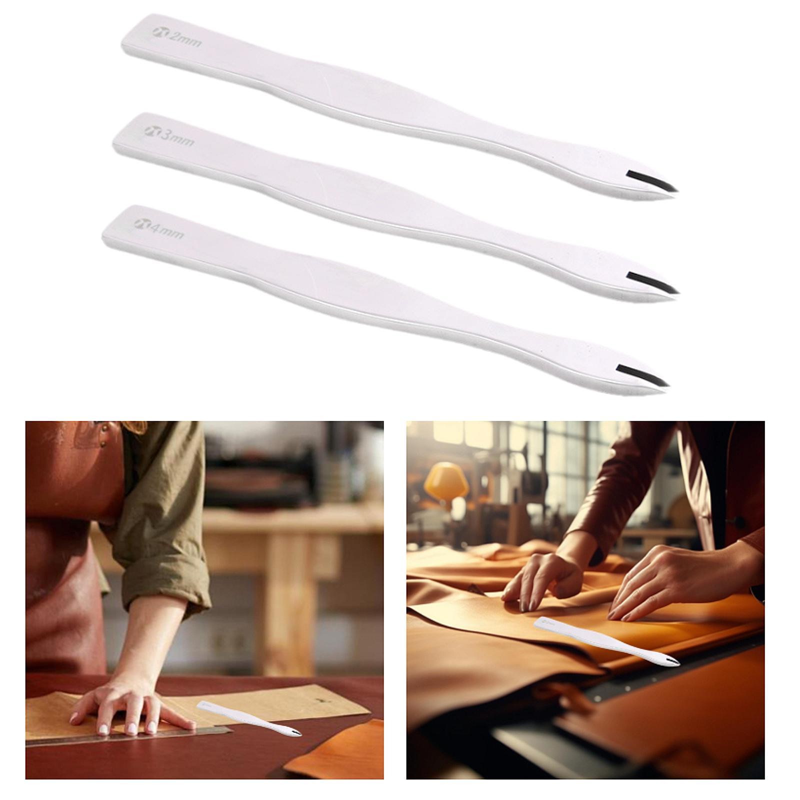 Penggaris Ukur Jarak Kulit DIY - Leatherworking Guide ulasan dan harga