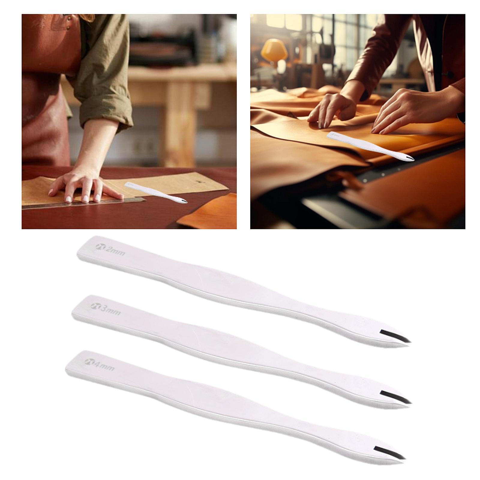 Penggaris Ukur Jarak Kulit DIY - Leatherworking Guide ulasan dan harga