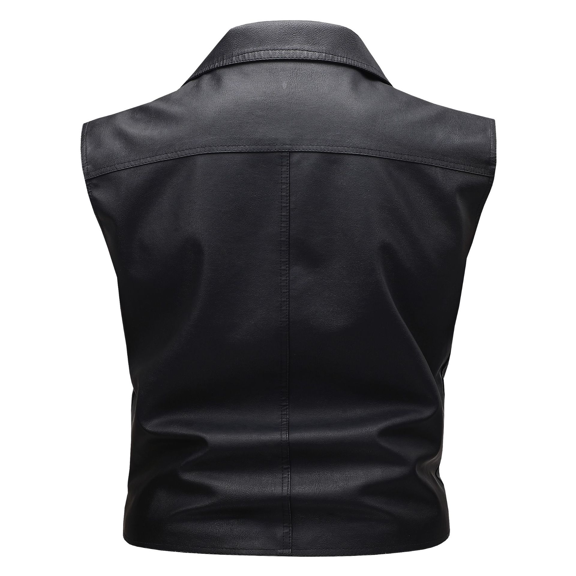 Jaket Motor Musim Semi / Rompi - Leather Work Vest ulasan dan harga