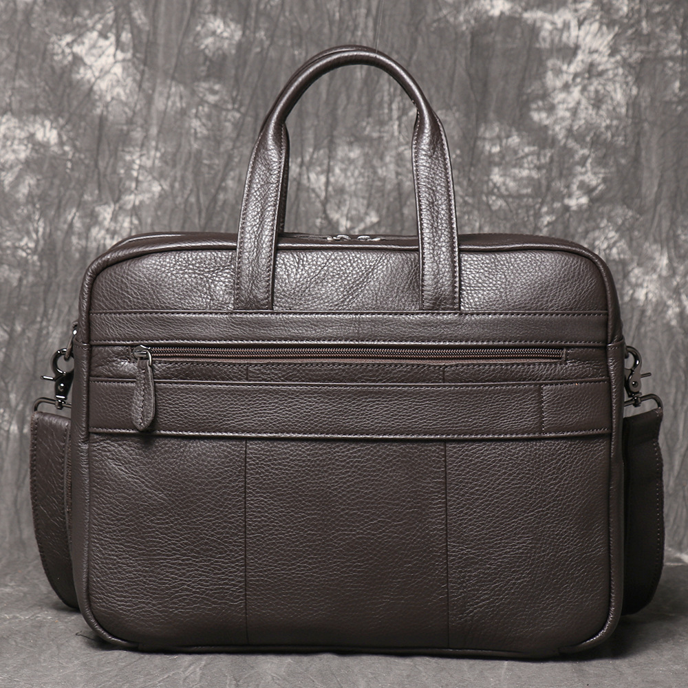 Tas Kerja Kulit Asli Pria, Tas - Leather Work Laptop Bag ulasan dan harga