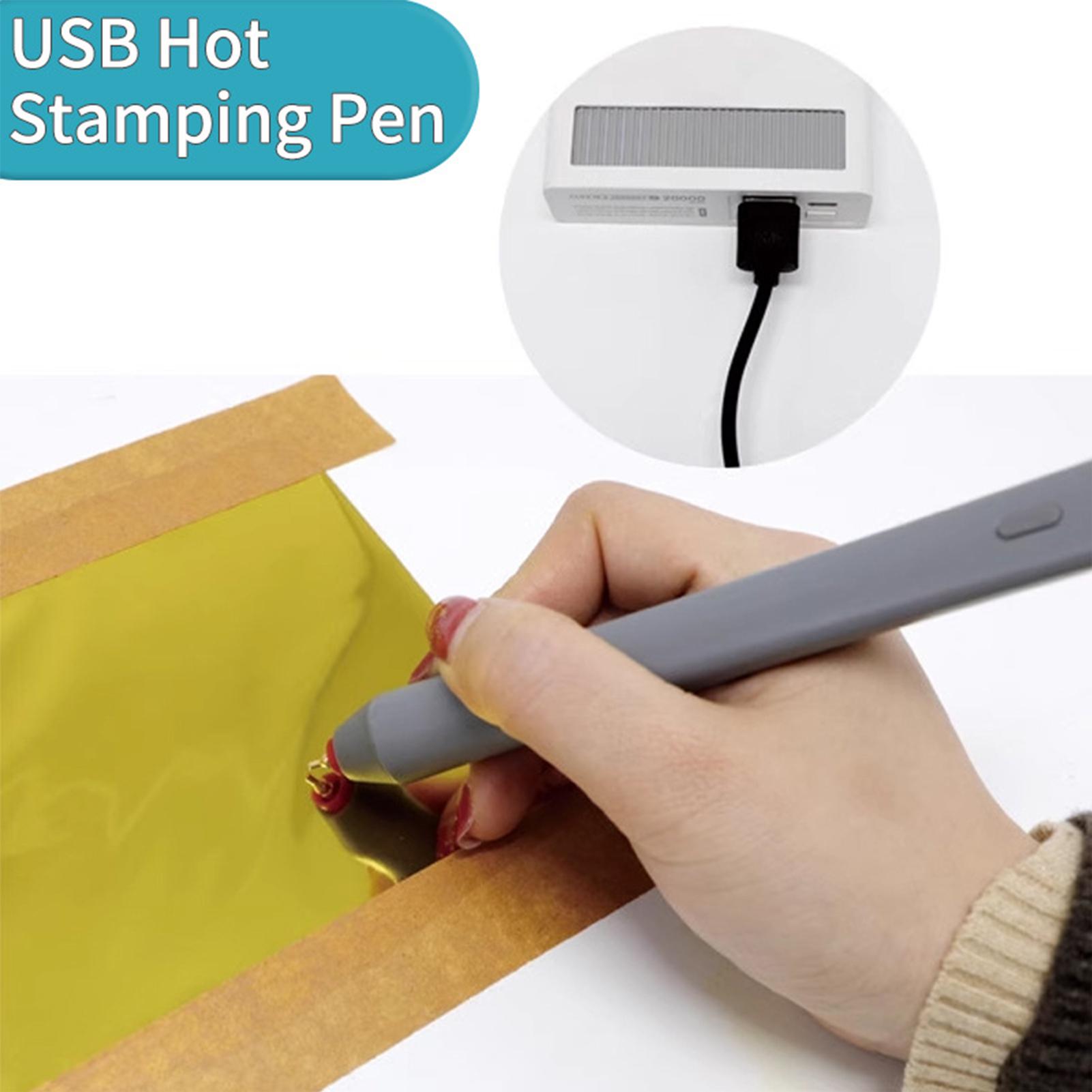 Alat Stamping Pena Foil Panas  - Leatherwork Projects ulasan dan harga