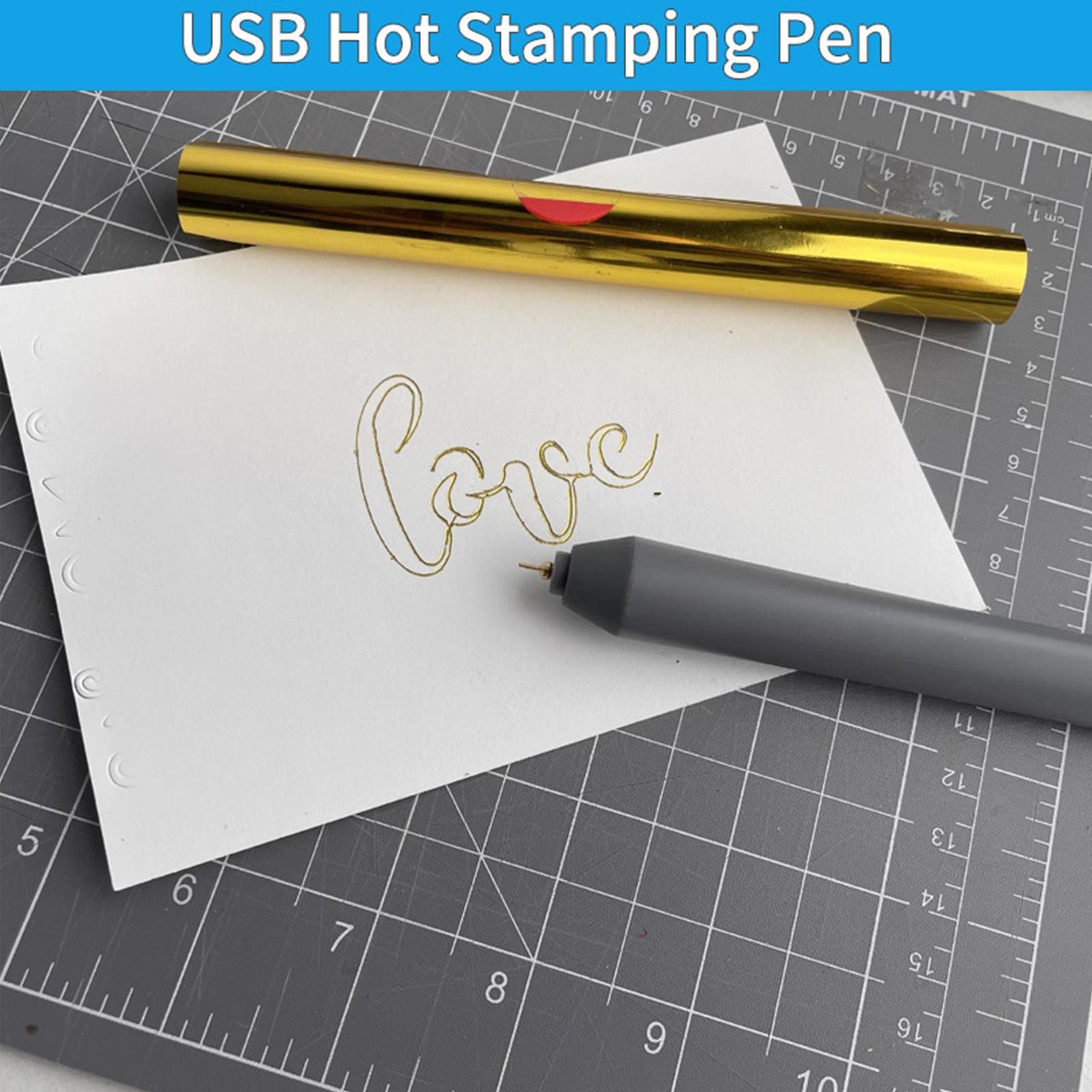 Alat Stamping Pena Foil Panas  - Leatherwork Projects ulasan dan harga