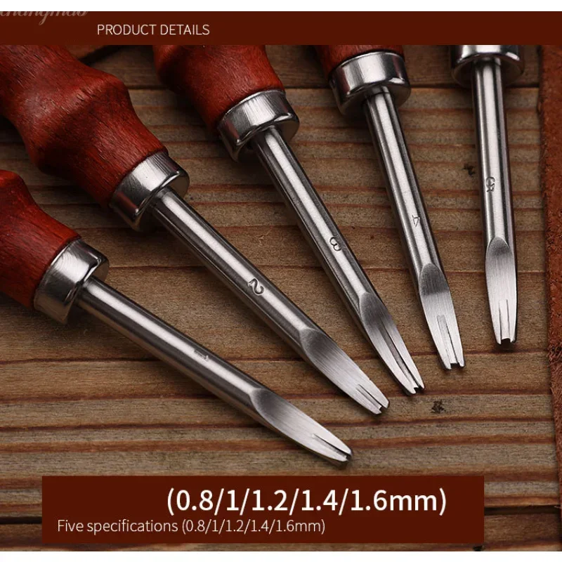 1 buah Pisau Pemotong Kulit de - Leatherwork Edge Beveler ulasan dan harga