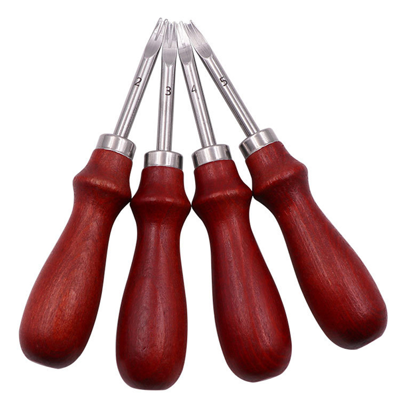 Alat DIY 0.8/1.0/1.2/1.5mm Pis - Leatherwork Edge Beveler ulasan dan harga