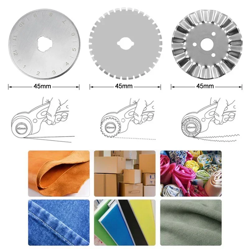Pisau Roda 45MM untuk Memotong - Leatherwork Projects ulasan dan harga