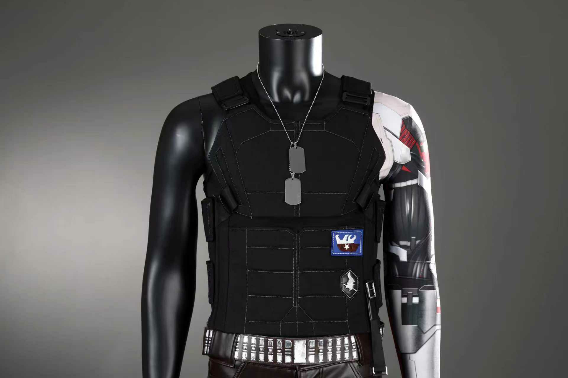 Kostum Cosplay Johnny Silverha - Leather Work Vest ulasan dan harga