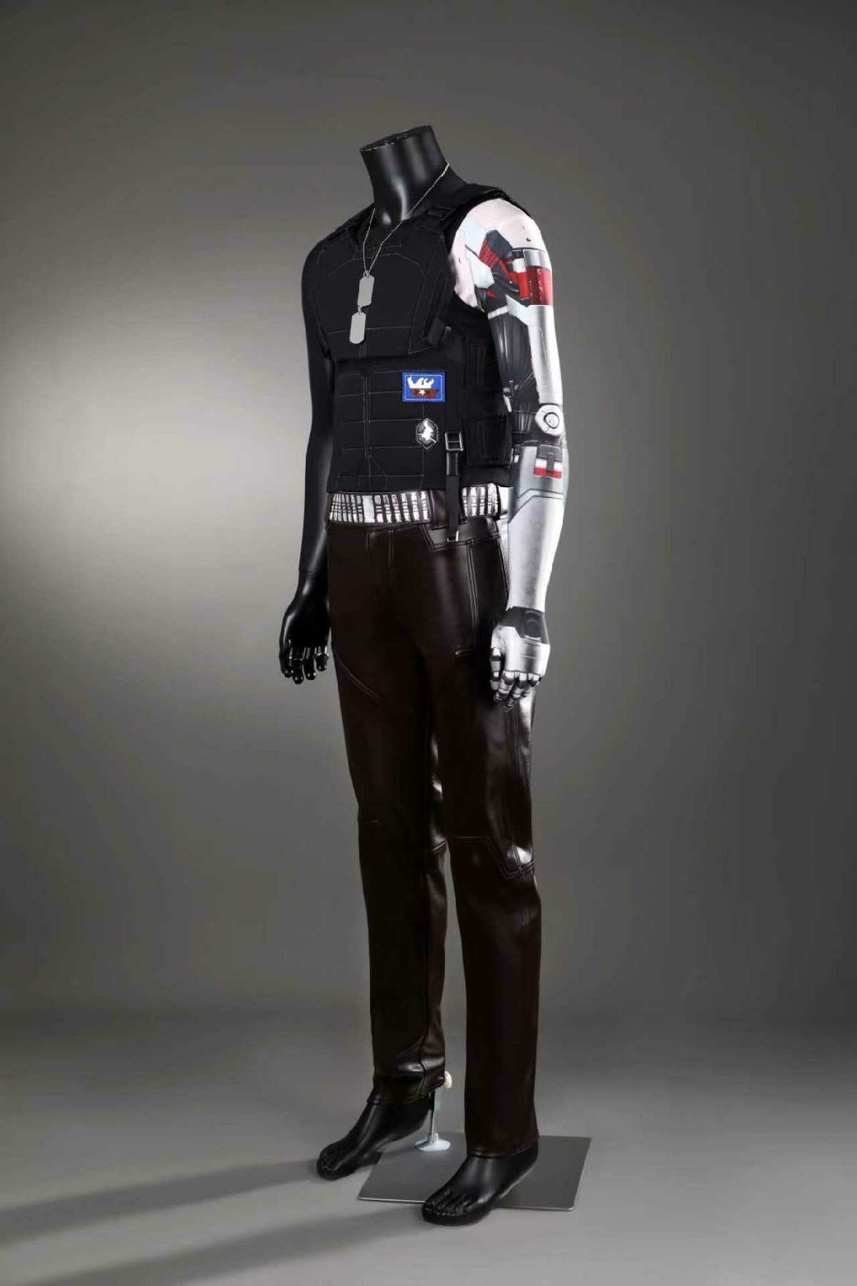 Kostum Cosplay Johnny Silverha - Leather Work Vest ulasan dan harga