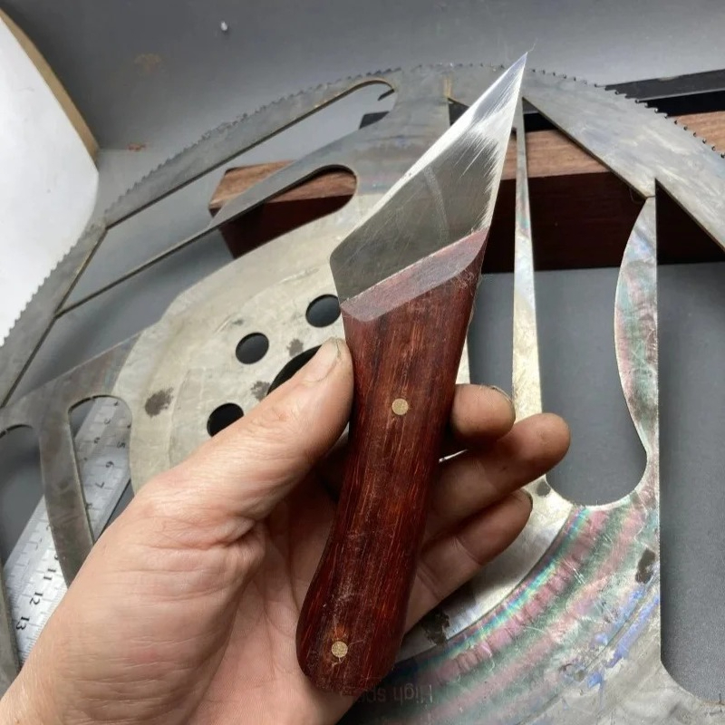 Pisau Pemotong Kulit 17CM Baja - Leatherwork Projects ulasan dan harga