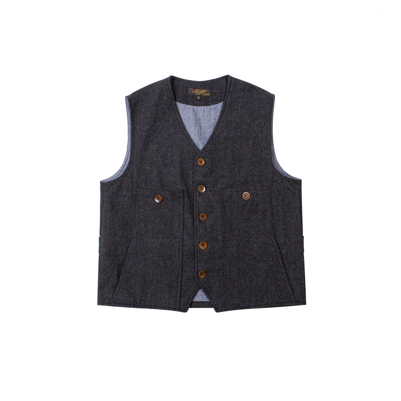Rompi Kerja Wol Vintage Second - Leather Work Vest For Men ulasan dan harga