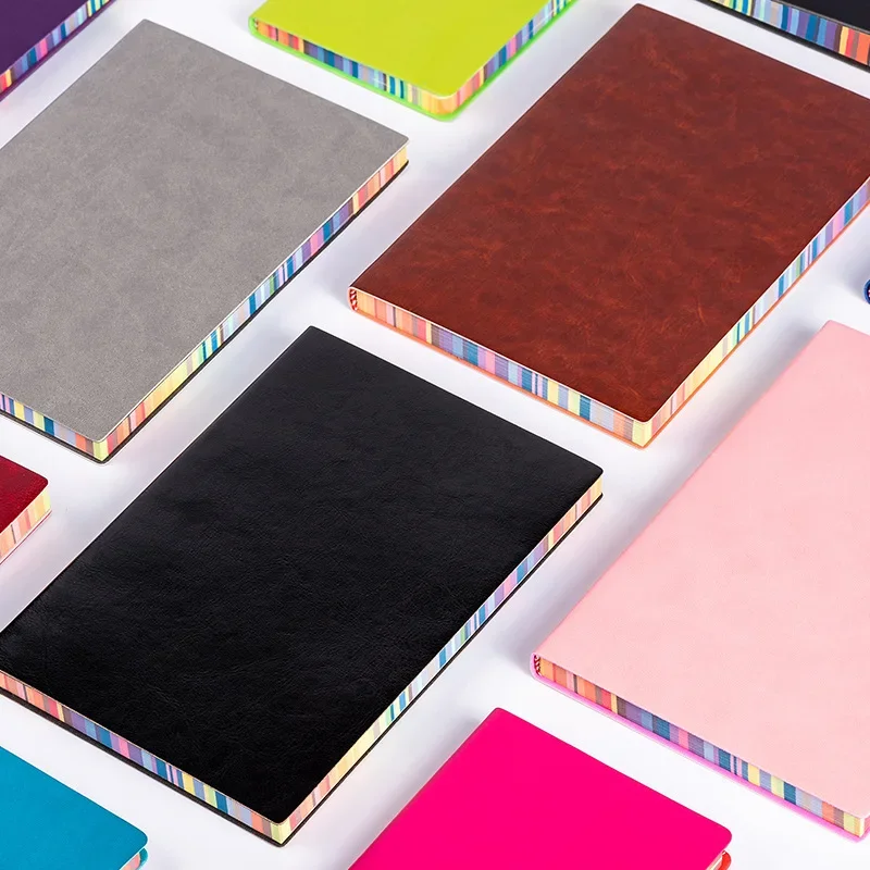 1 Buah Buku Catatan Tepi Pelan - Leather Work Diary Covers ulasan dan harga