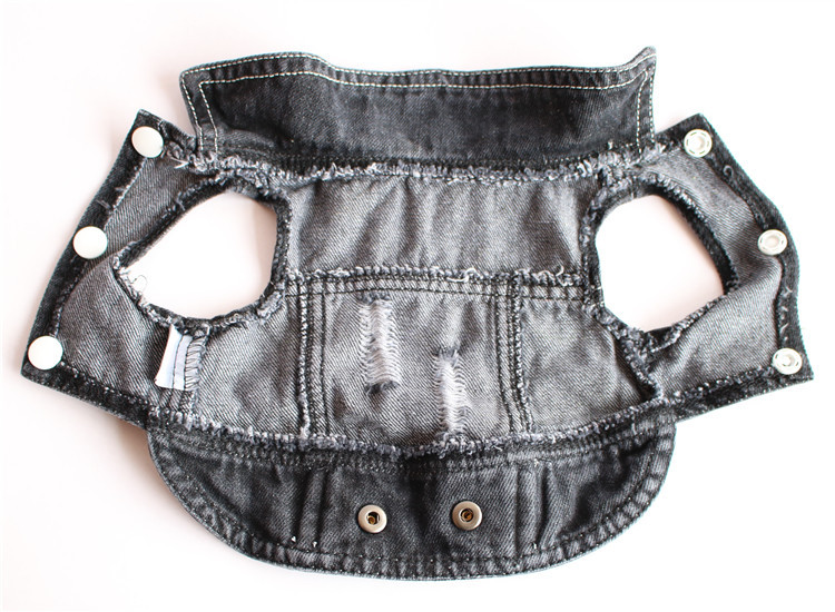 Grosir Pakaian Hewan Peliharaa - Leather Work Vest ulasan dan harga
