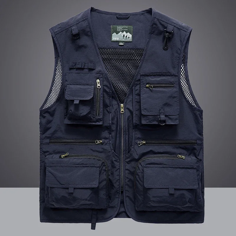 Rompi Kerja Pria Musim Panas,  - Leather Work Vest ulasan dan harga