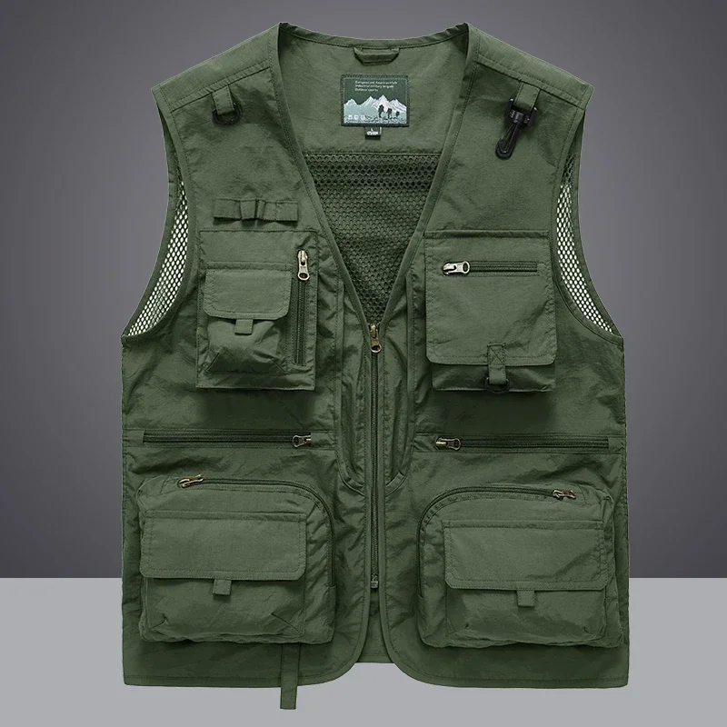 Rompi Kerja Pria Musim Panas,  - Leather Work Vest ulasan dan harga