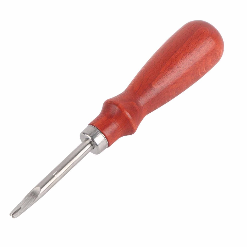 4 PCS Alat Pemotong Tepi Kulit - Leatherwork Edge Beveler ulasan dan harga