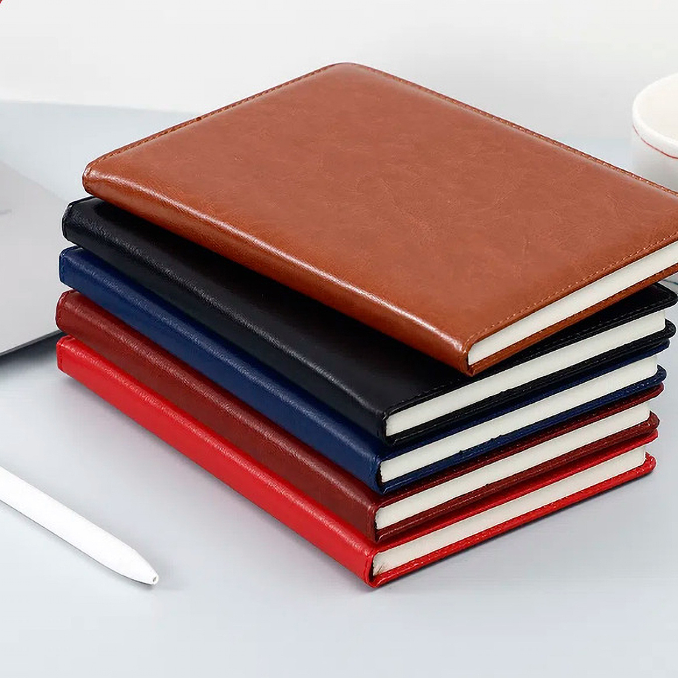 Jurnal Kulit PU Bermotif Bunga - Leather Work Diary Covers ulasan dan harga
