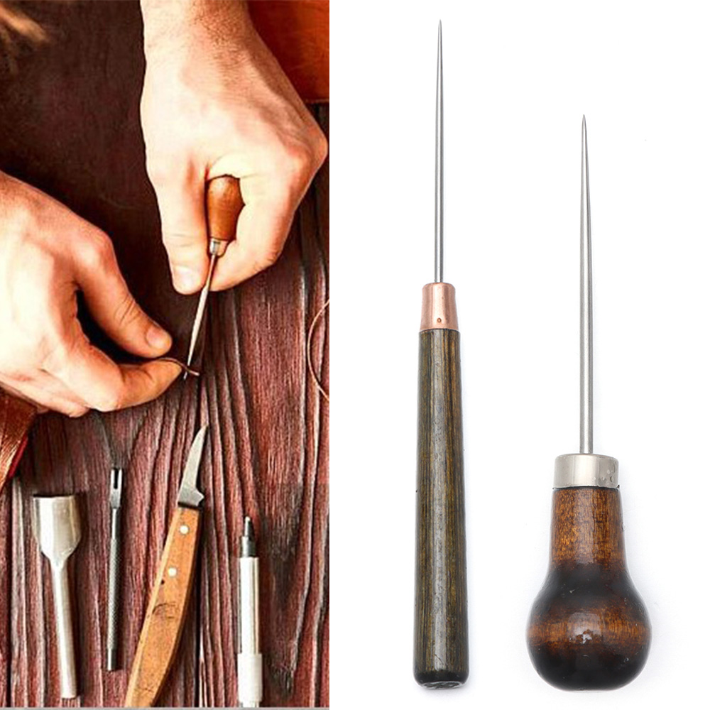 1 Buah Jahit Penusuk Pegangan  - Leatherwork Needles ulasan dan harga