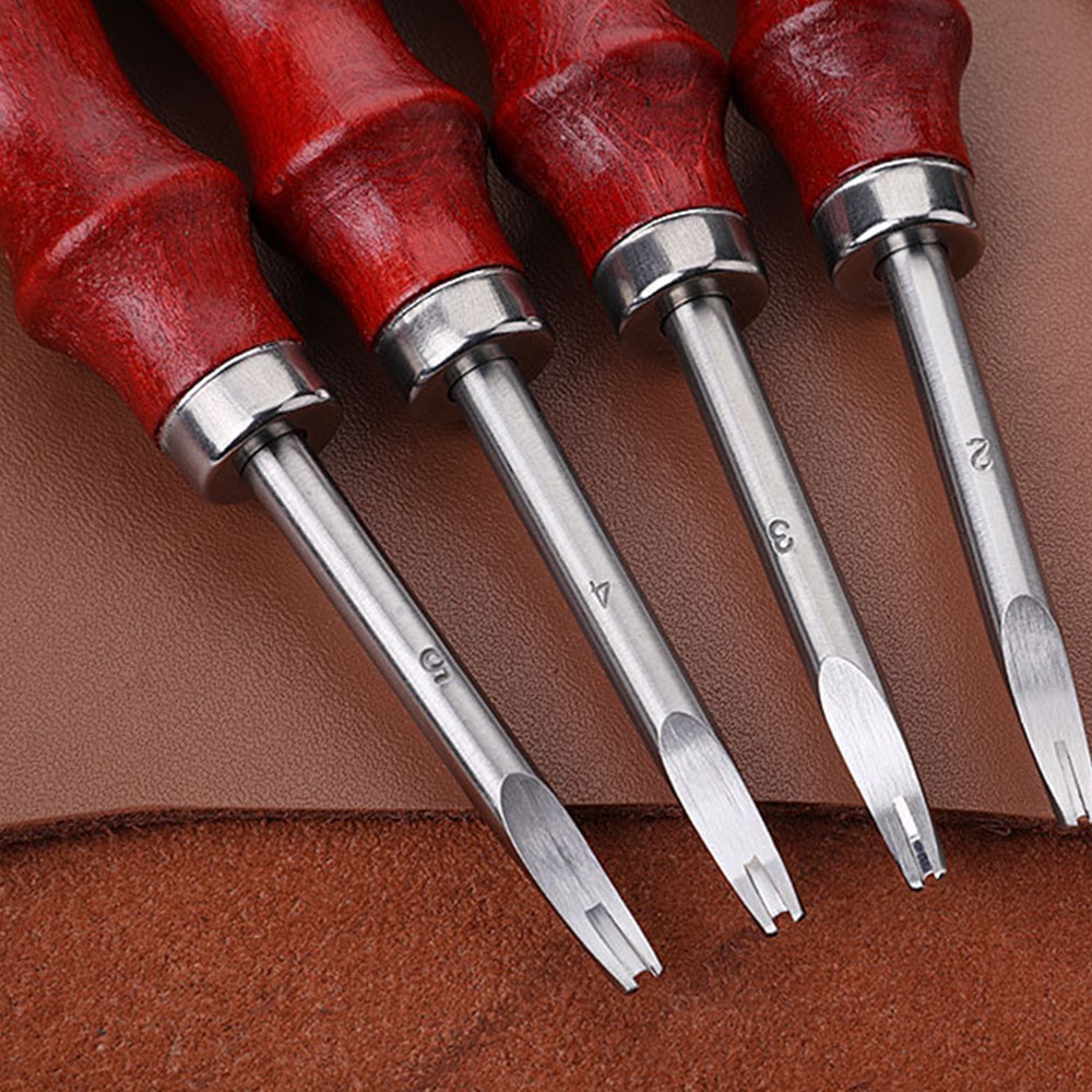 1/5 buah paket kit Beveler tep - Leatherwork Edge Beveler ulasan dan harga