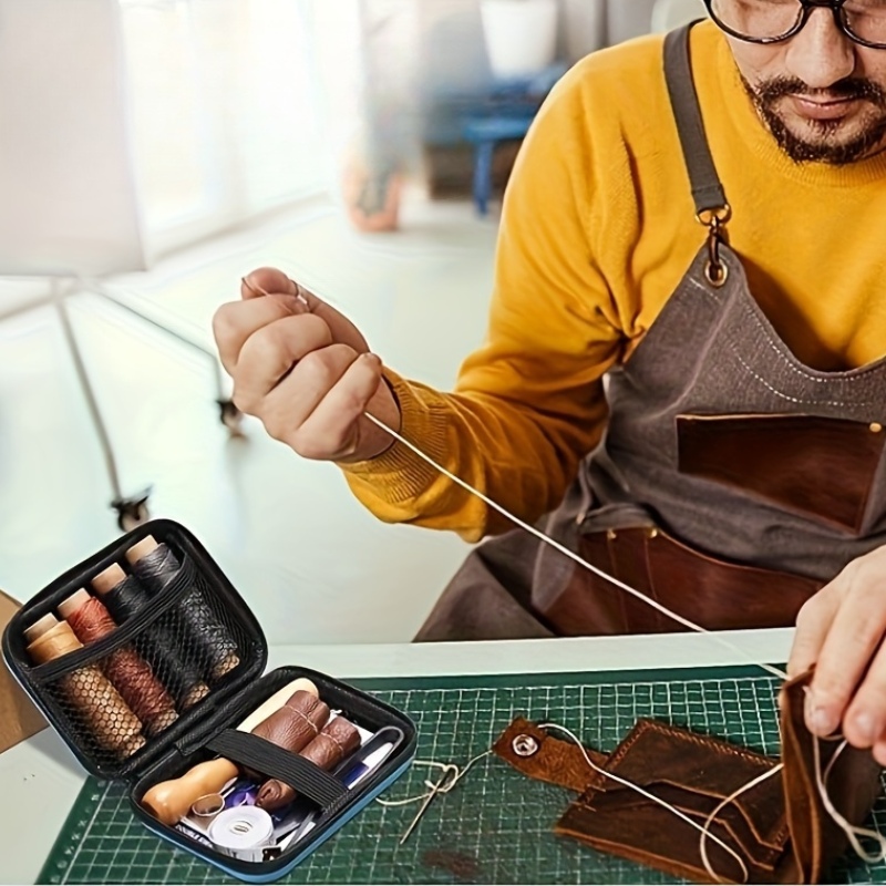 [Kit Kerja Kulit] Kit Jahit Ku - Leatherwork Needles ulasan dan harga