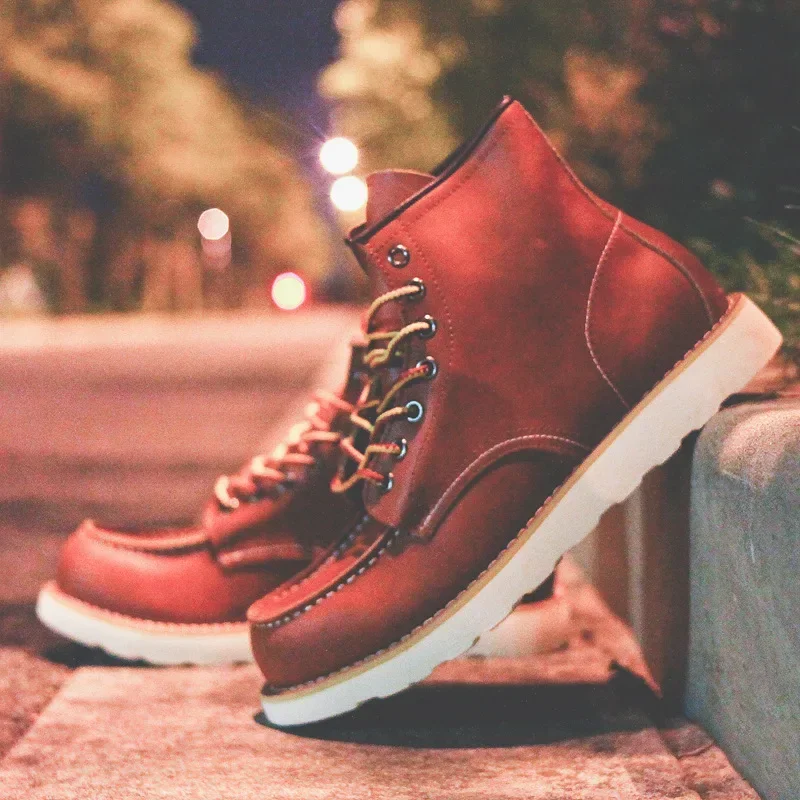 Sepatu Bot Pria Kulit Asli Sep - Leatherwork Projects ulasan dan harga