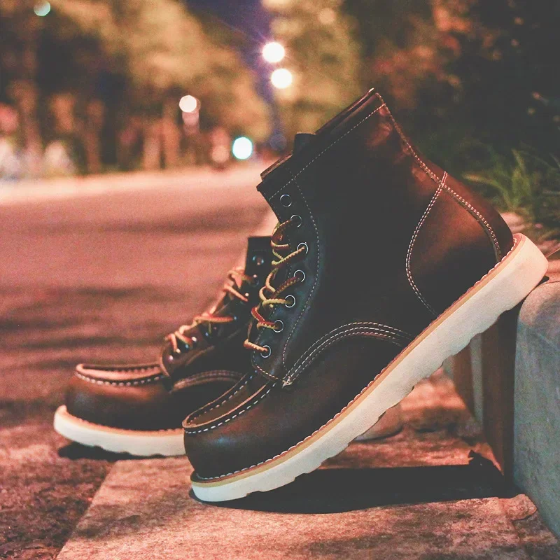 Sepatu Bot Pria Kulit Asli Sep - Leatherwork Projects ulasan dan harga