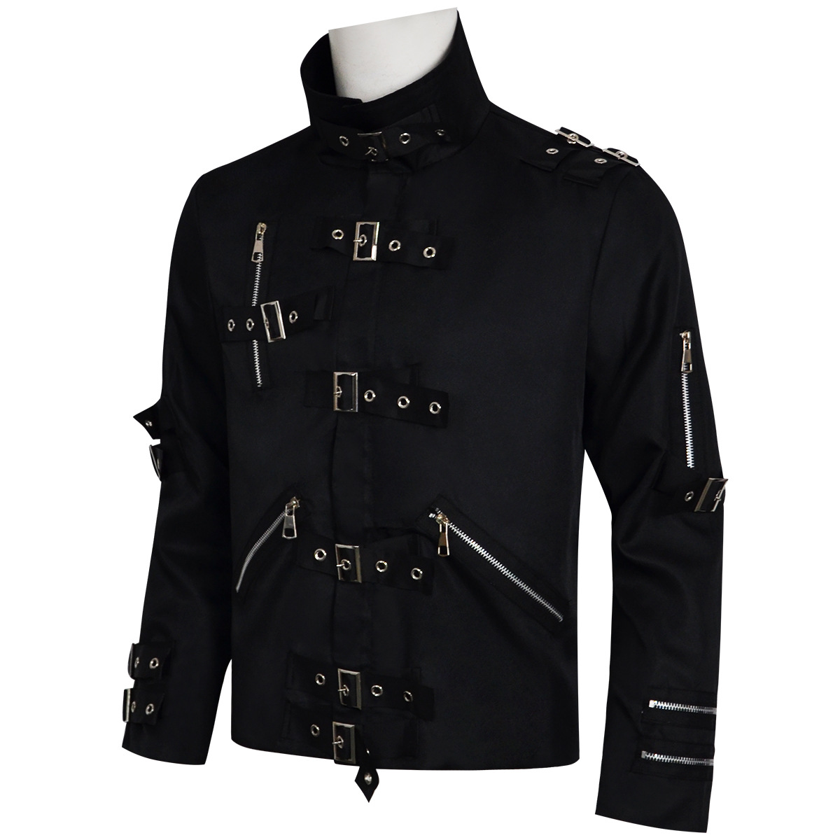 Jaket Kulit Punk Heavy Metal V - Leather Work Vest ulasan dan harga