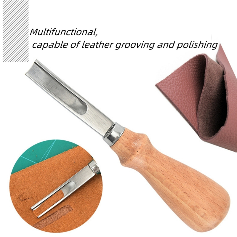 Pisau Skiving Beveling Kulit P - Leatherwork Edge Beveler ulasan dan harga