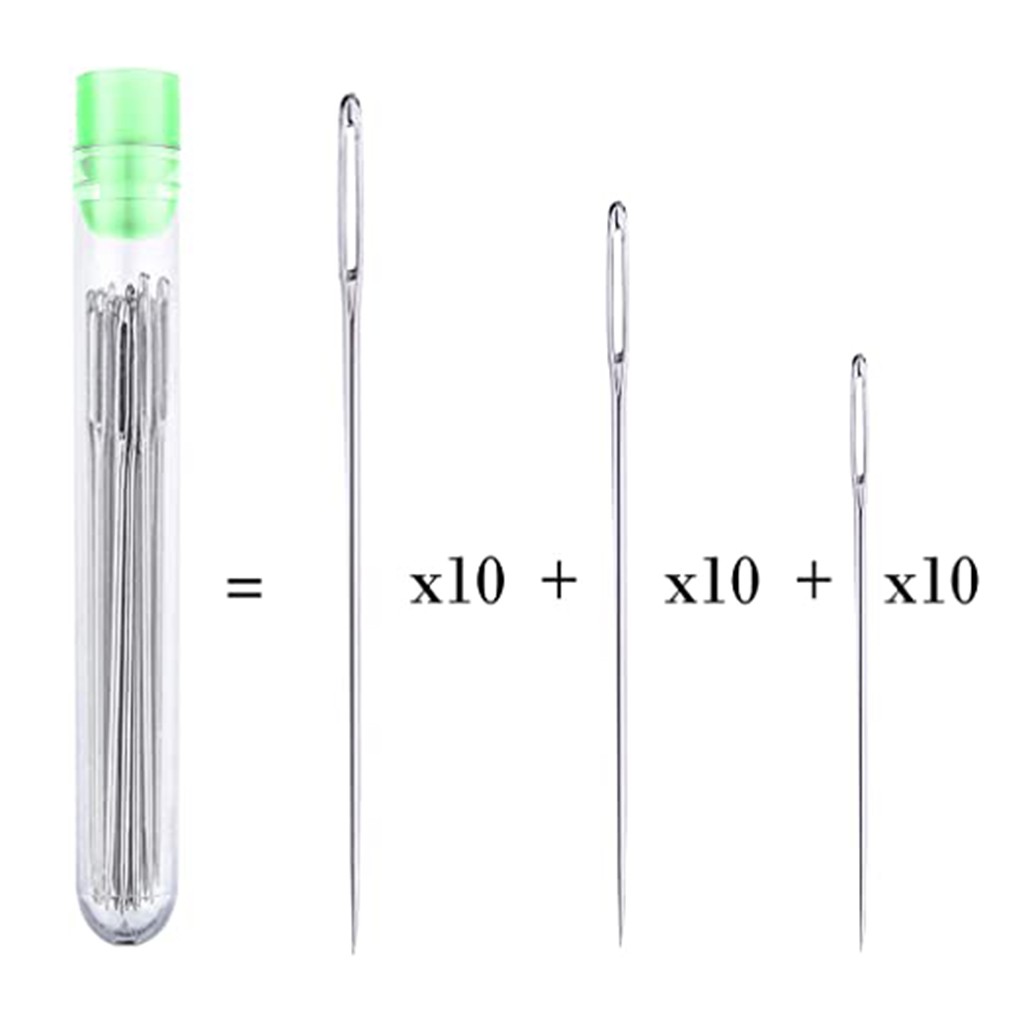 30 buah 5 ukuran jarum jahit m - Leatherwork Needles ulasan dan harga