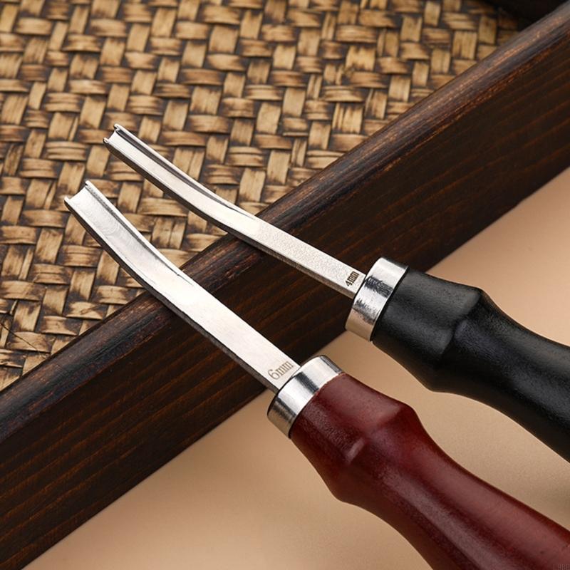 L9BE Alat Beveler Tepi Kerajin - Leatherwork Edge Beveler ulasan dan harga