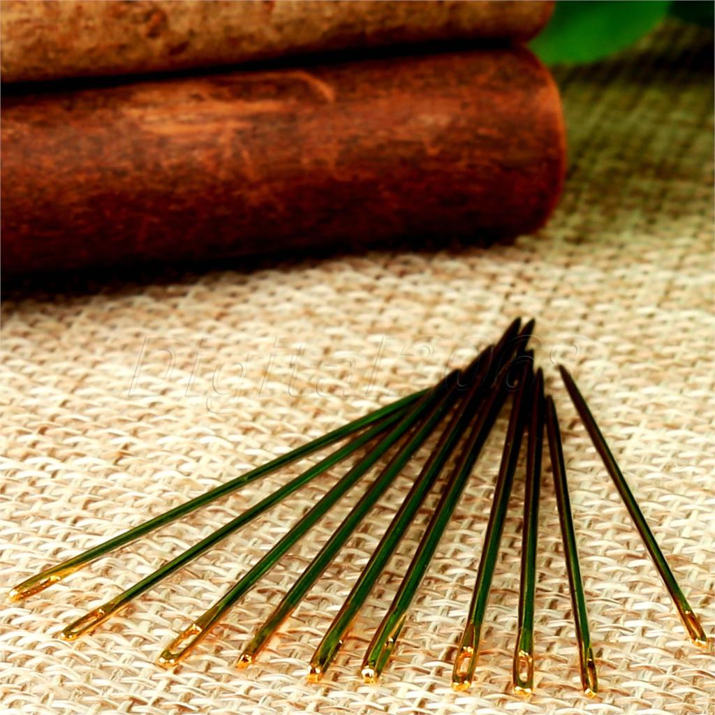 10 Buah Alat Jahit Kerajinan K - Leatherwork Needles ulasan dan harga