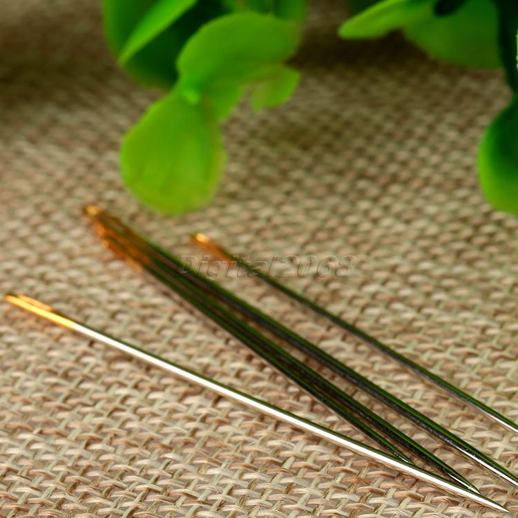 10 Buah Alat Jahit Kerajinan K - Leatherwork Needles ulasan dan harga