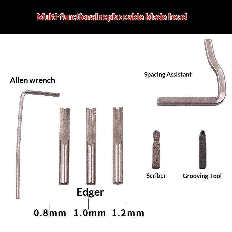 Alat Pembuat Alur Kulit 7 in 1 - Leatherwork Edge Beveler ulasan dan harga