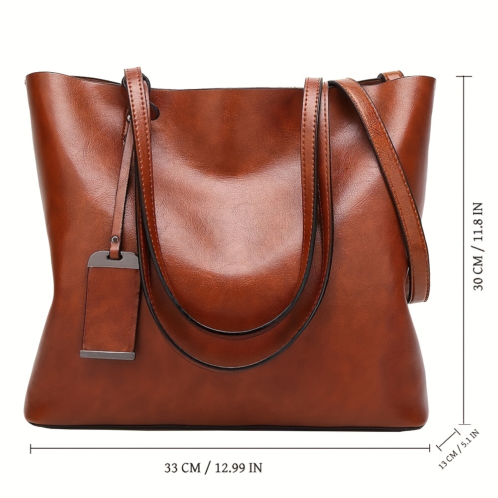 Tas jinjing wanita kulit Retro - Leather Work Laptop Bag ulasan dan harga