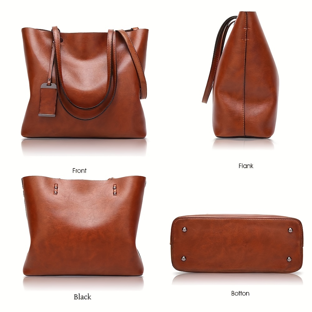 Tas jinjing wanita kulit Retro - Leather Work Laptop Bag ulasan dan harga