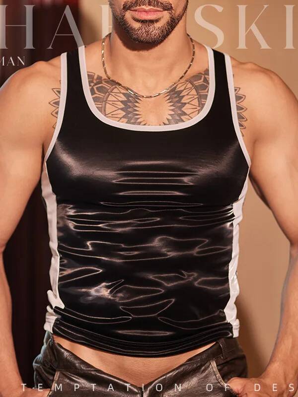 Rompi Olahraga Pria Kemeja Ket - Leather Work Vest ulasan dan harga