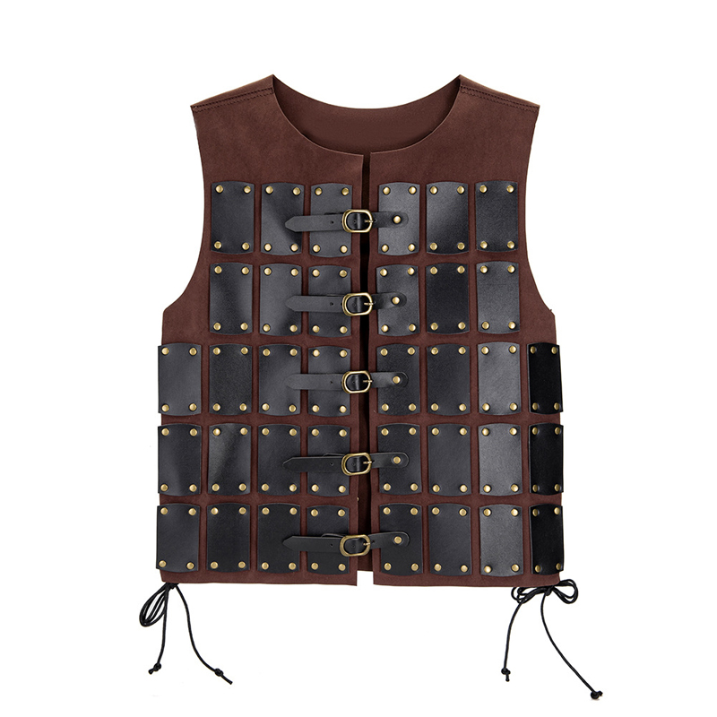Pelindung Dada Kulit PU Ksatri - Leather Work Vest ulasan dan harga
